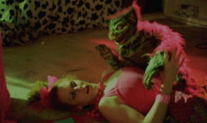 No actor in the world can make this look believable.